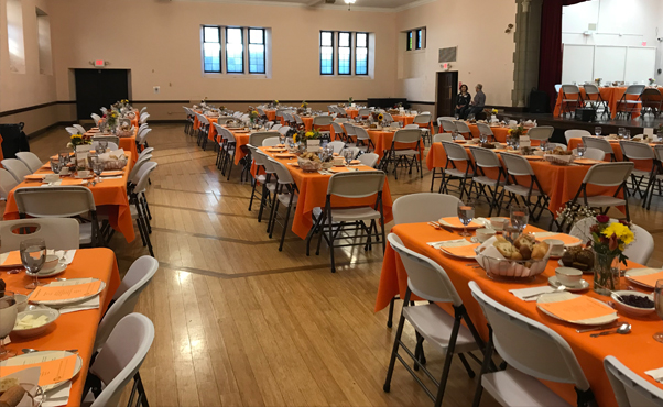 2017 Community Thanksgiving Dinner United Parish Brookline